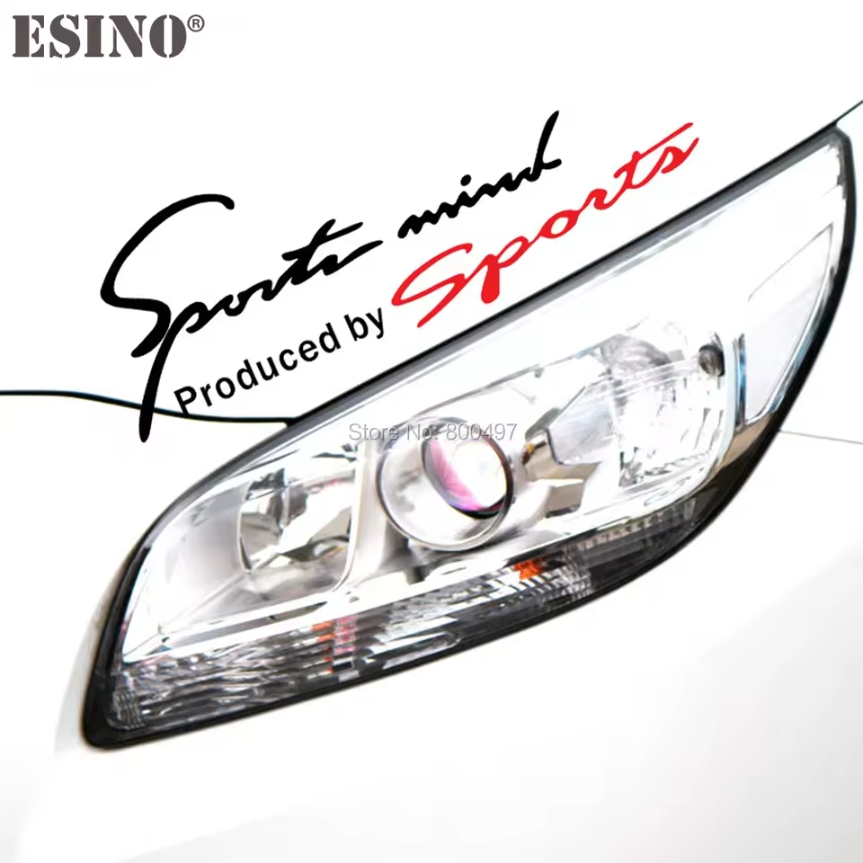 Autocollant voiture Sport Mind